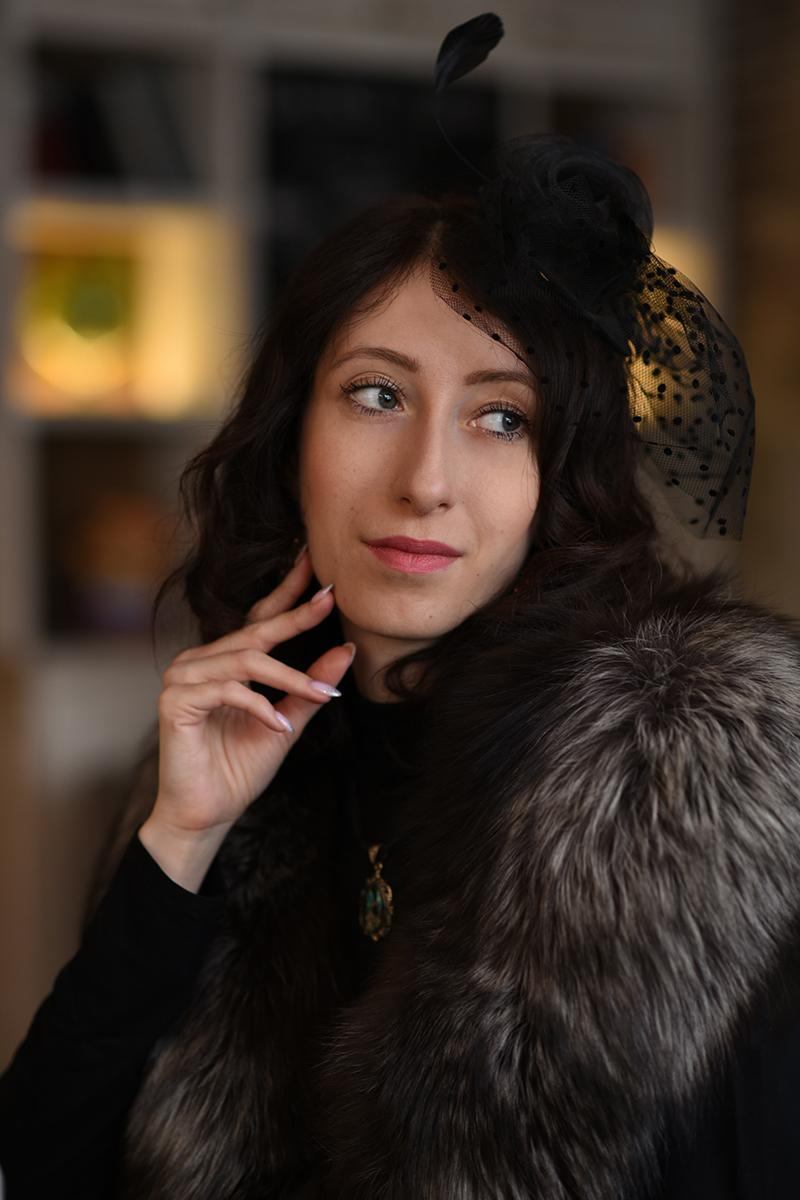 Ирина в образе прекрасной незнакомки. Анна Боровикова, фотограф Пушкино