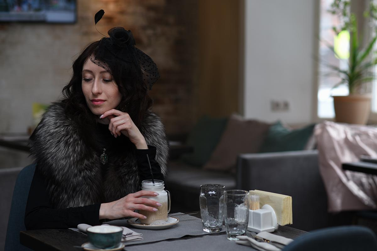 Ирина в образе прекрасной незнакомки. Анна Боровикова, фотограф Пушкино