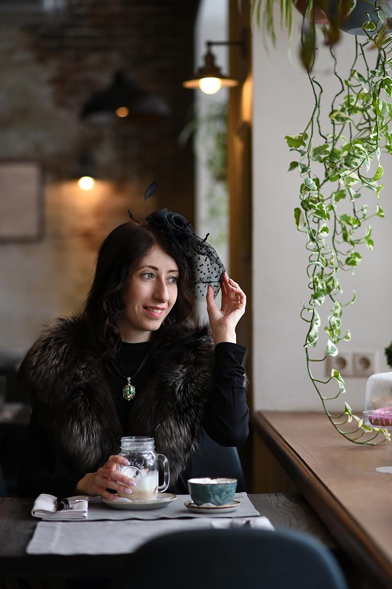 Ирина в образе прекрасной незнакомки. Анна Боровикова, фотограф Пушкино