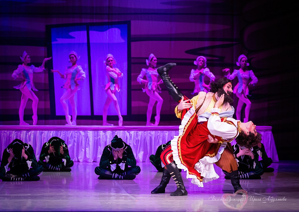 Премьера балета «Шут» — Прима балерина Кремлёвского балета Е.Первушина, Премьер Большого Театра Игорь Цвирко