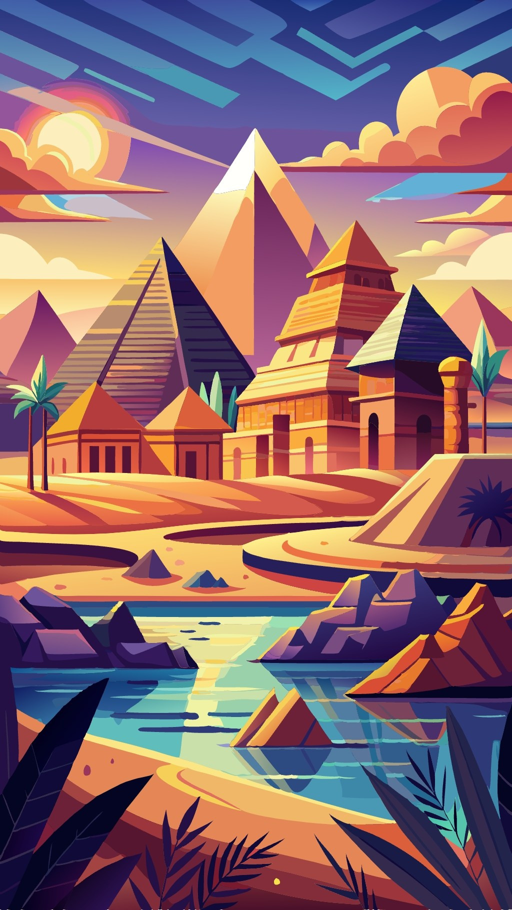 Иллюстрации совместно с ИИ. Grom Design