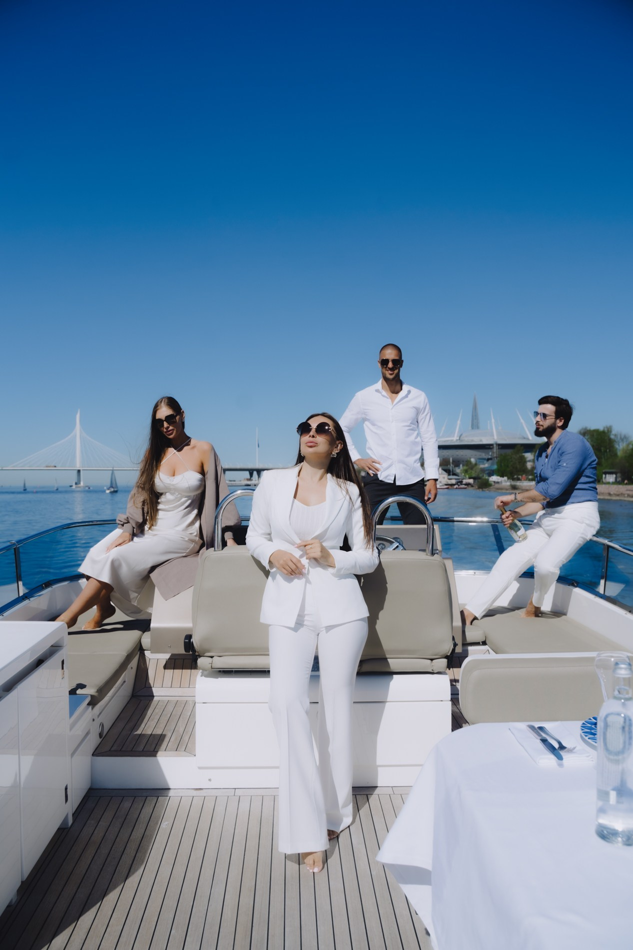 Яхта Санглара. Night2Day Санкт-Петербург