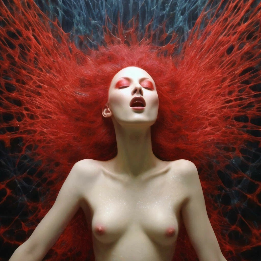 Человек скучающий. НЕЙРО-АРТы Воеводова