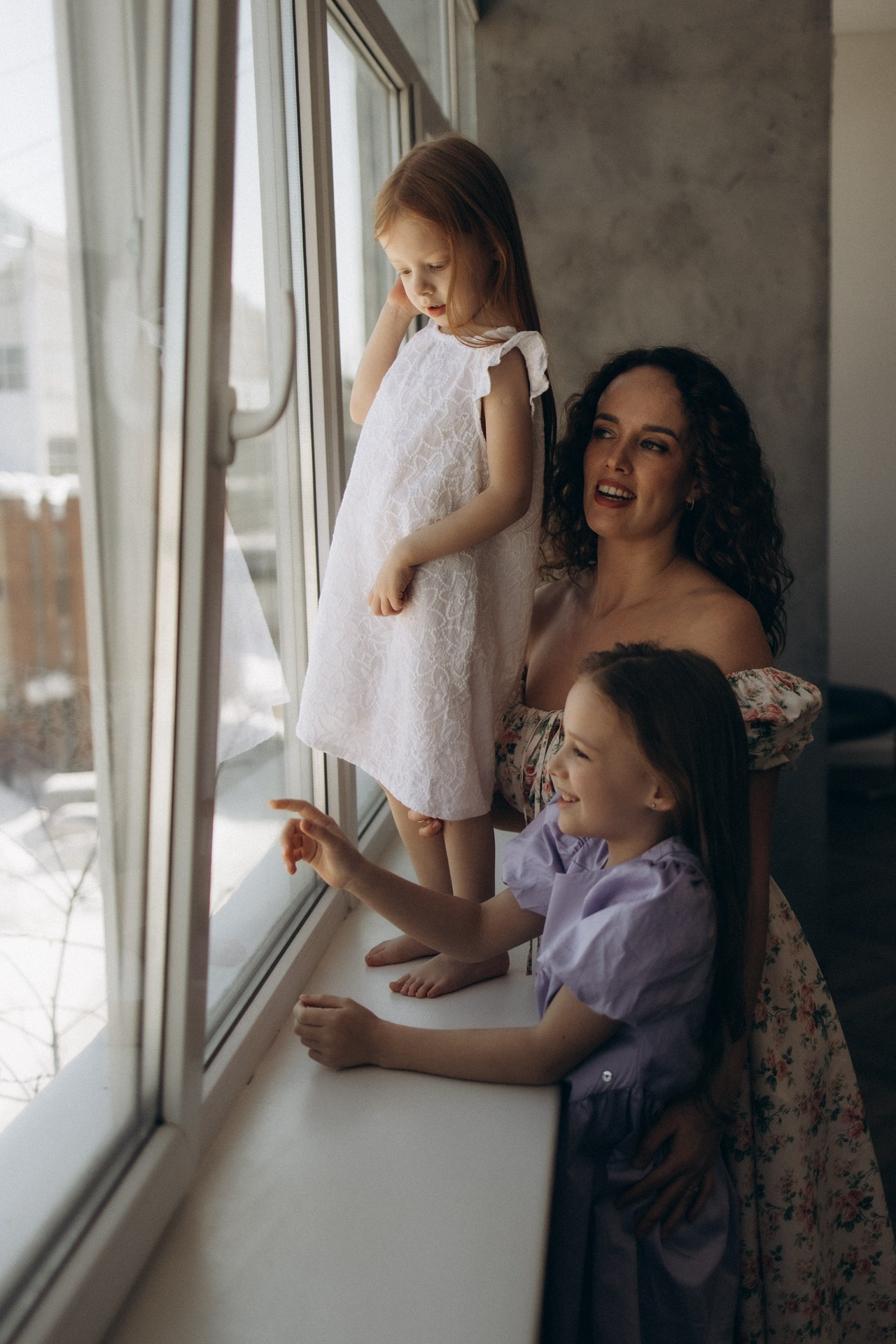 Саша, Ева и София. Семейный фотограф в Ижевске Даша Денисова