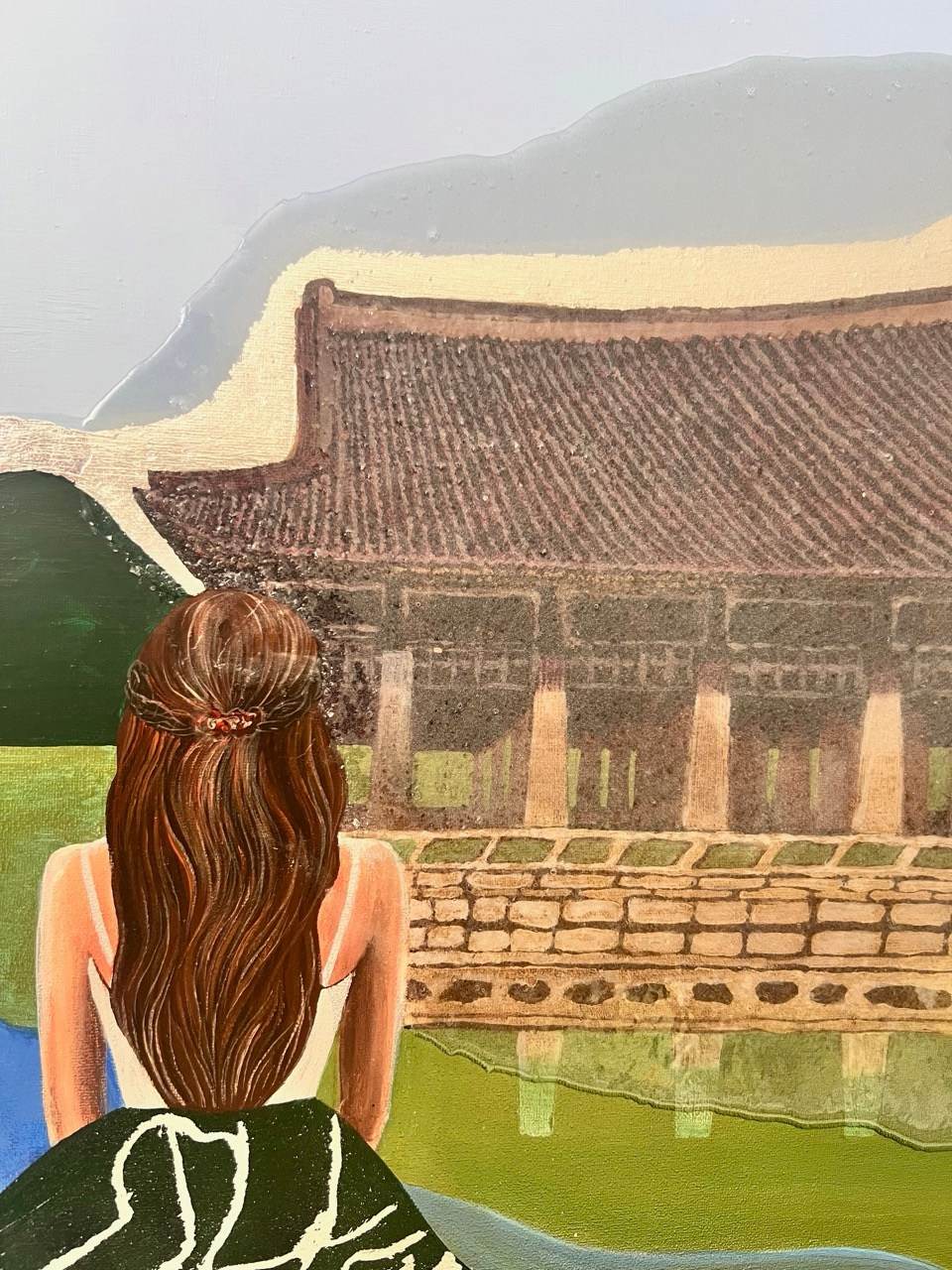 Серия «Волшебница Изумрудного Востока». Картины пейзаж