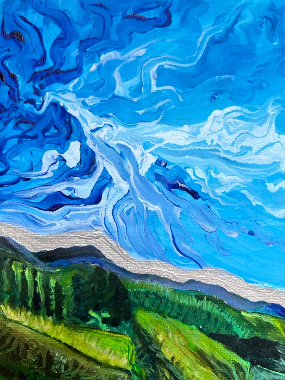 Серия «Места силы». Картины пейзаж