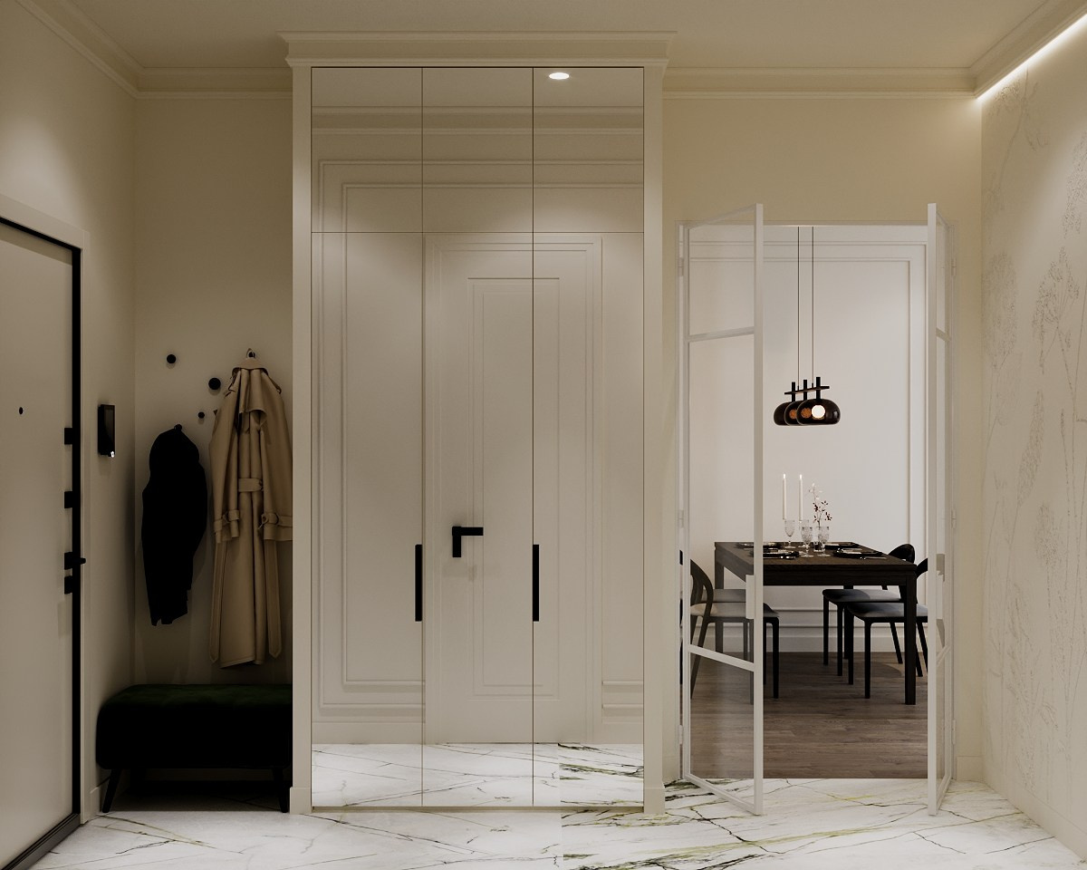 Прихожая. Визуализатор Векшина Елена