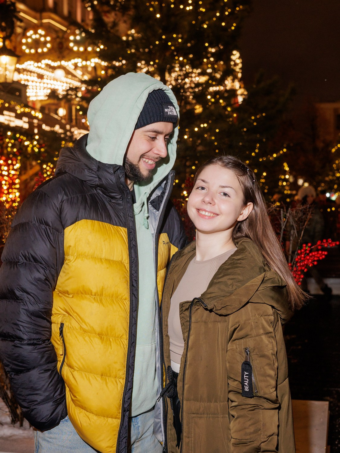 Новогодняя прогулка. Фотограф Алексей Зозин в Москве