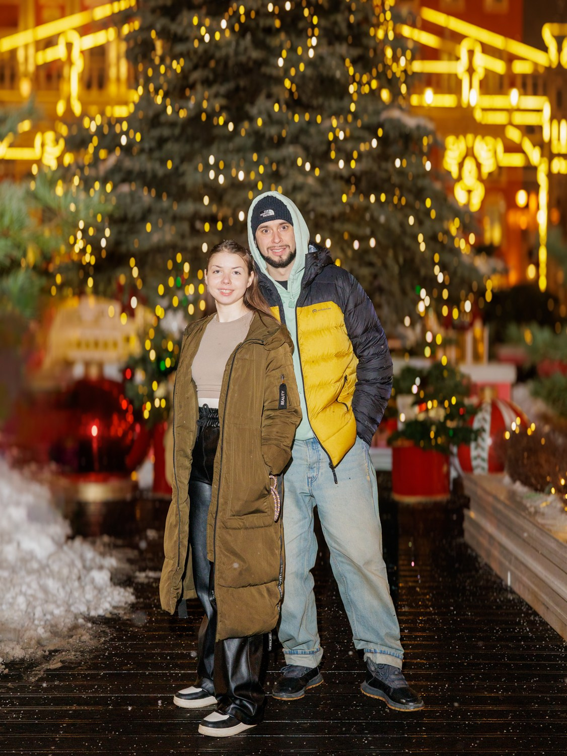 Новогодняя прогулка. Фотограф Алексей Зозин в Москве