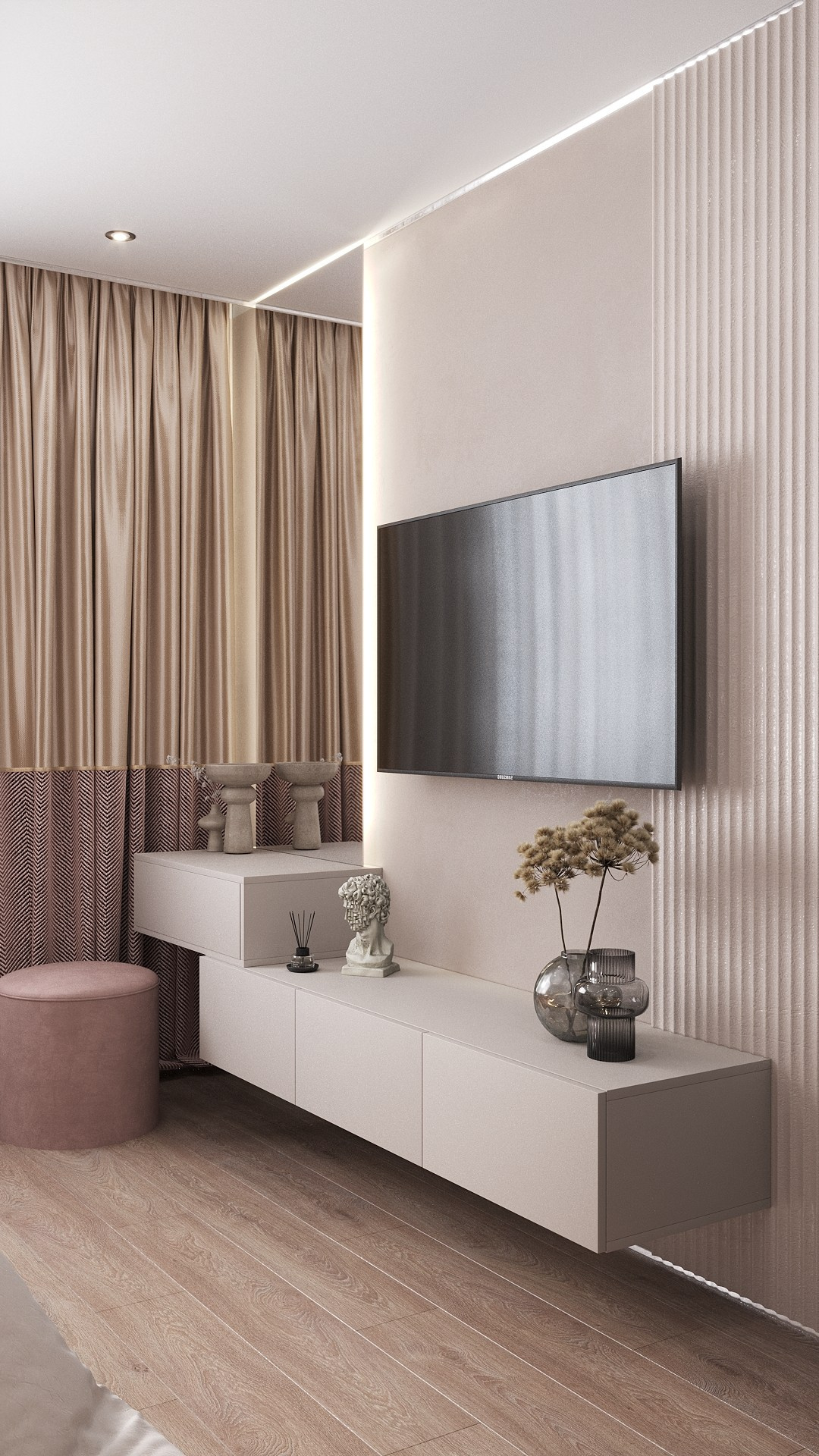 ЖК ACADEM Riverside 66 м². БК студия дизайна интерьера