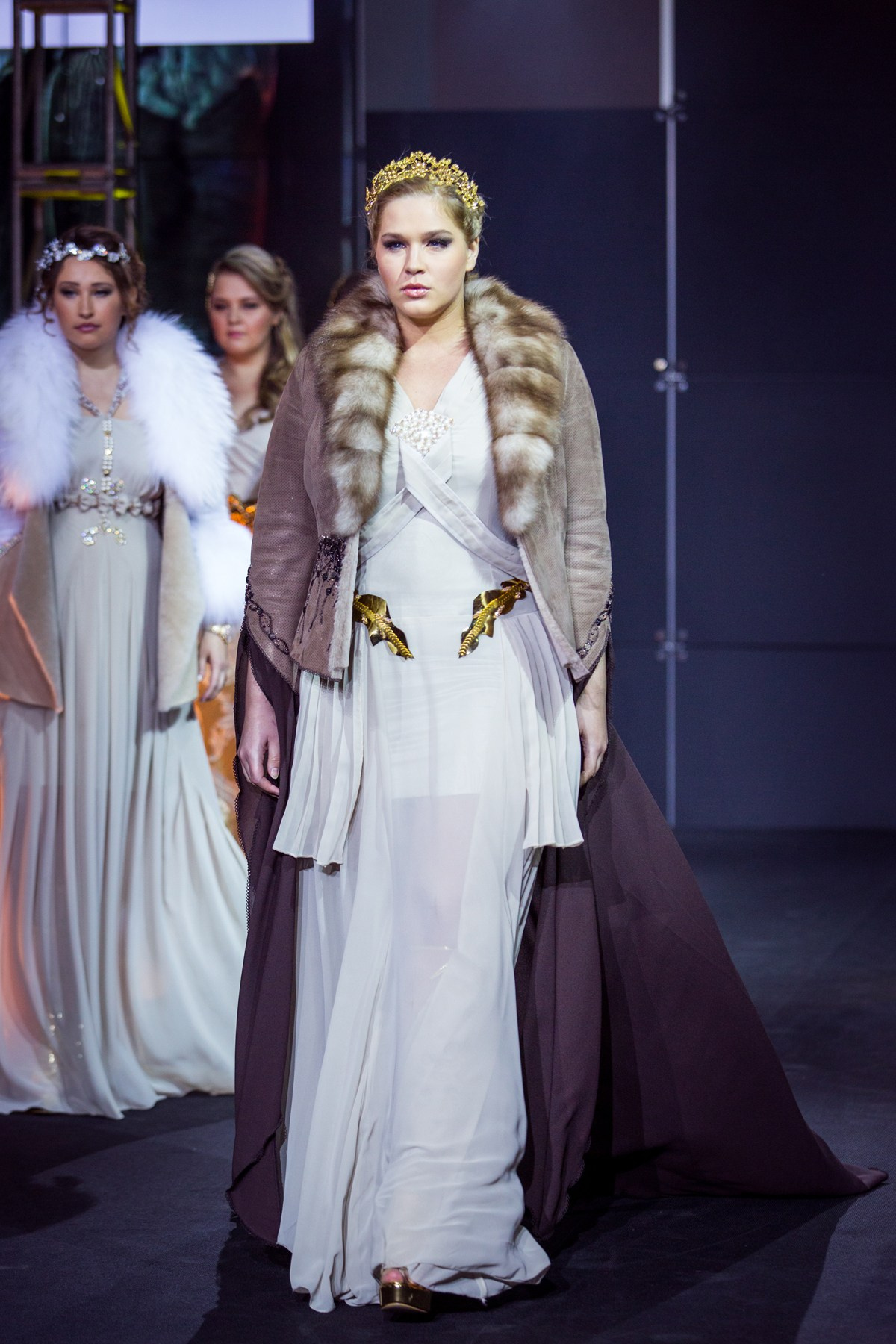 Модный показ LeShow, Москва, 2014. Портретные фотографы в Москве — Анна и Алексей Бородины