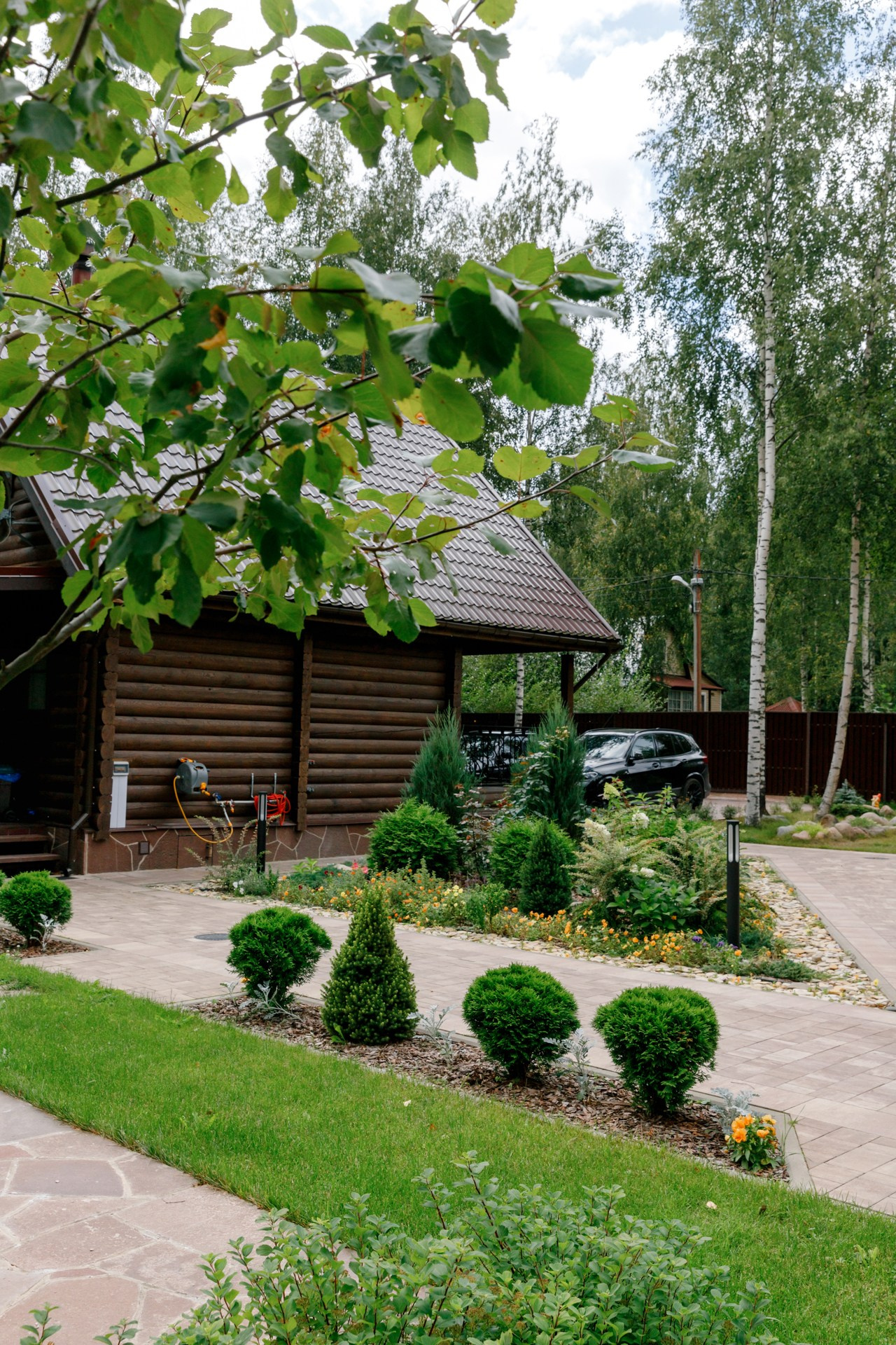 Загородный дом. Ландшафтный дизайн. Репортажный фотограф в Санкт-Петербурге Жолудев Владислав