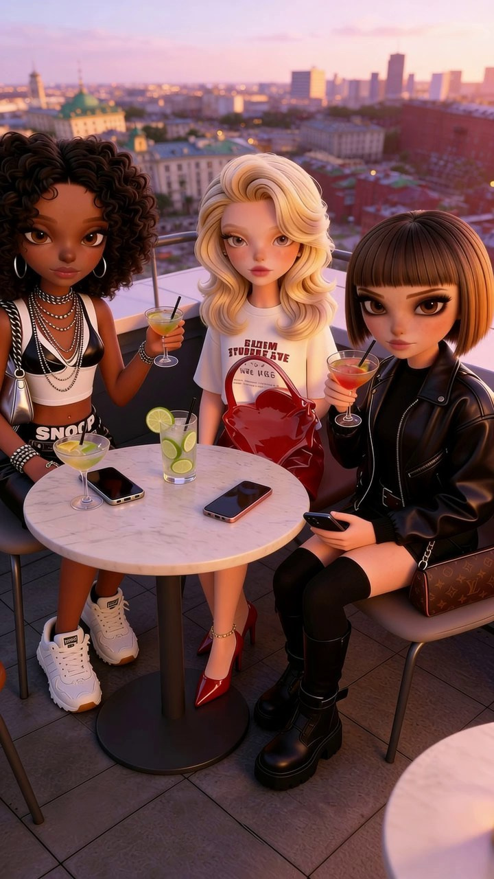 AI-видео. Yung_linn_ai