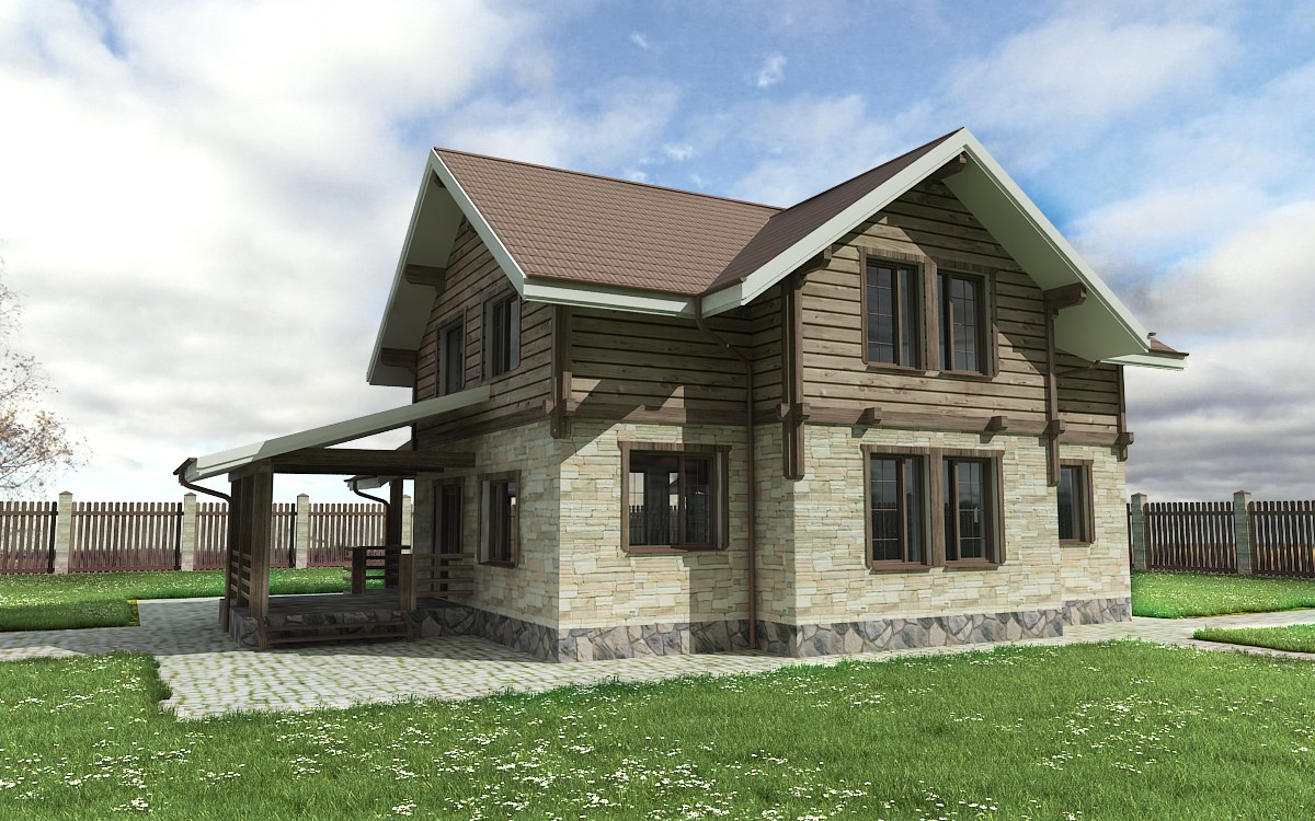 Дом в Сосново. Дизайнер в Санкт-Петербурге Дмитрий Цыбулько