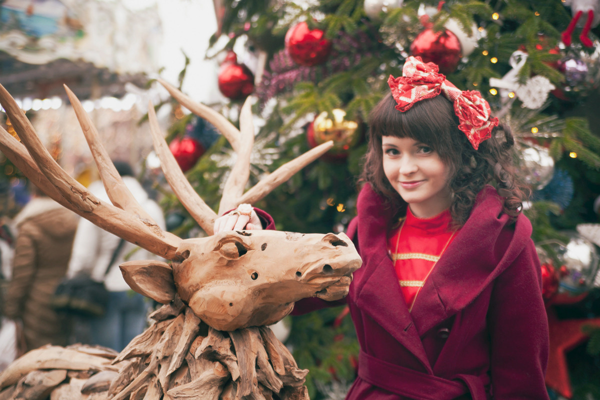Christmas Lolita 07.01.2014. Постановочная съемка в Москве