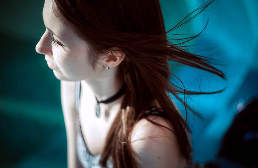 Ksenia 26.07.2014. Постановочная съемка в Москве