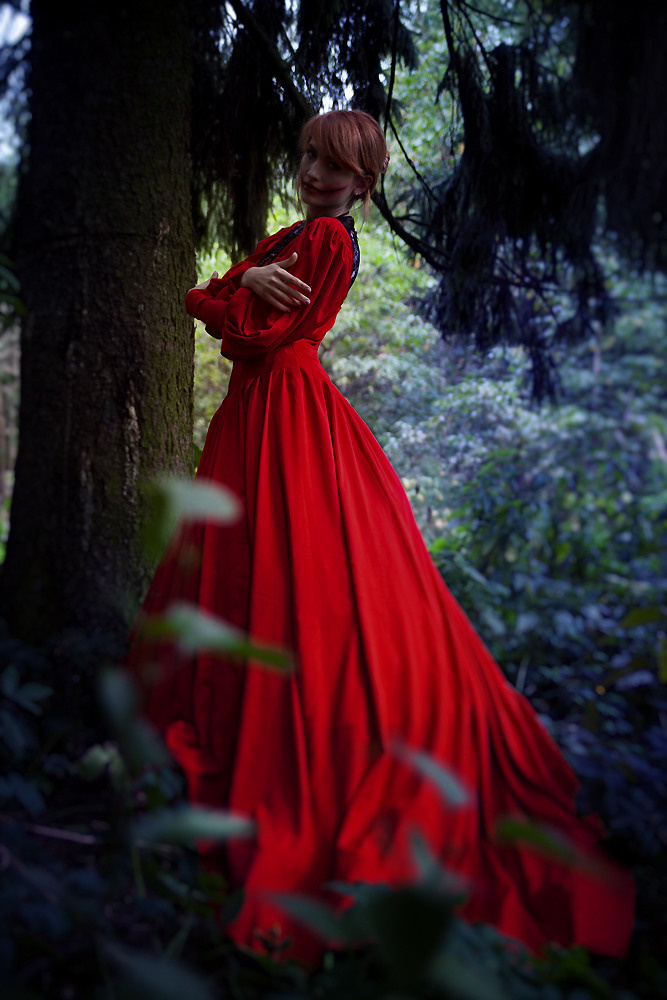 (18+) Lady in Red 31.08.2014. Постановочная съемка в Москве