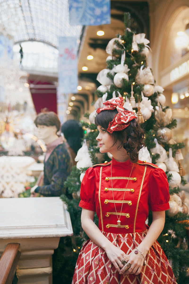 Christmas Lolita 07.01.2014. Постановочная съемка в Москве