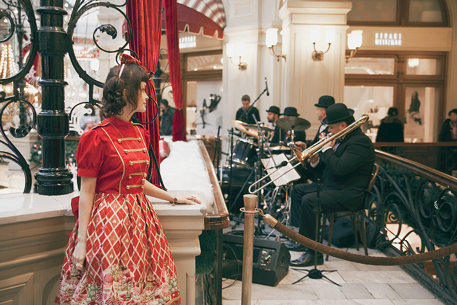 Christmas Lolita 07.01.2014. Постановочная съемка в Москве