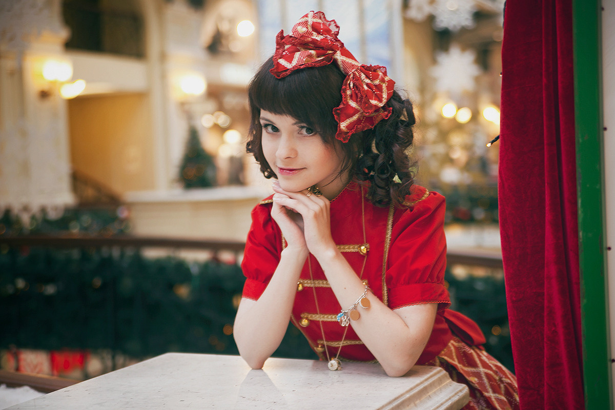 Christmas Lolita 07.01.2014. Постановочная съемка в Москве