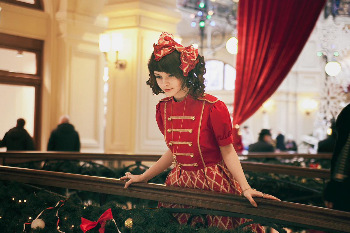 Christmas Lolita 07.01.2014. Постановочная съемка в Москве