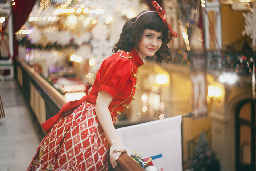 Christmas Lolita 07.01.2014. Постановочная съемка в Москве