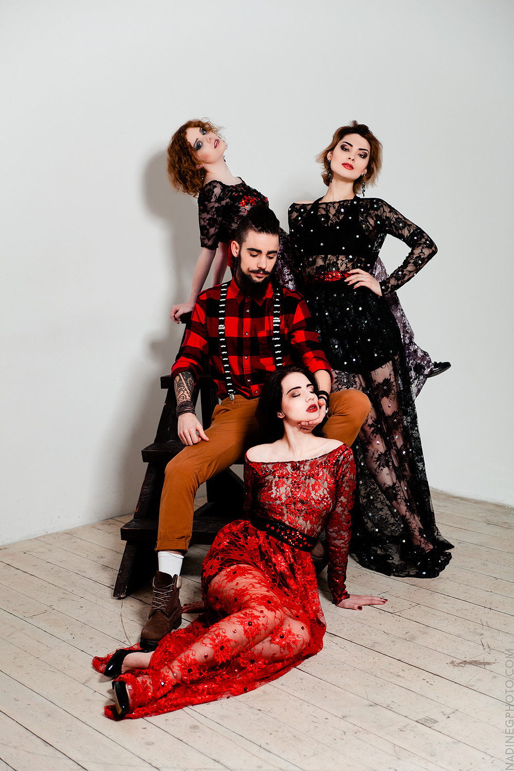 Royal Brood. Постановочная съемка в Москве