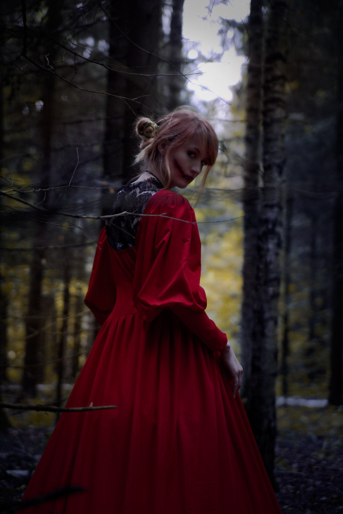 (18+) Lady in Red 31.08.2014. Постановочная съемка в Москве