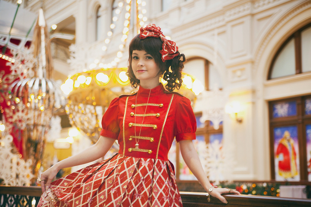 Christmas Lolita 07.01.2014. Постановочная съемка в Москве