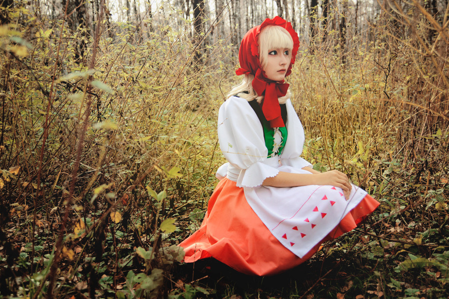 Red Riding Hood. Постановочная съемка в Москве