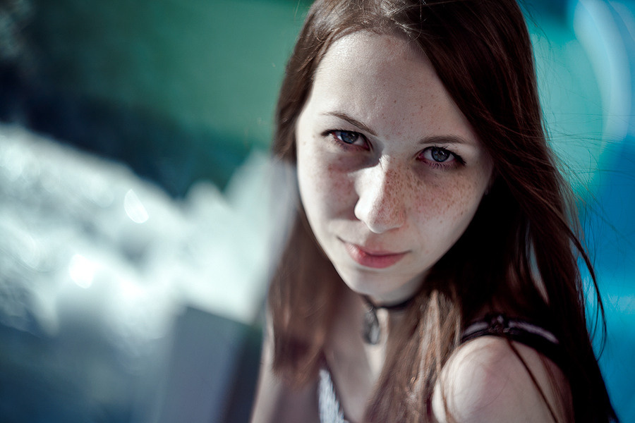 Ksenia 26.07.2014. Постановочная съемка в Москве