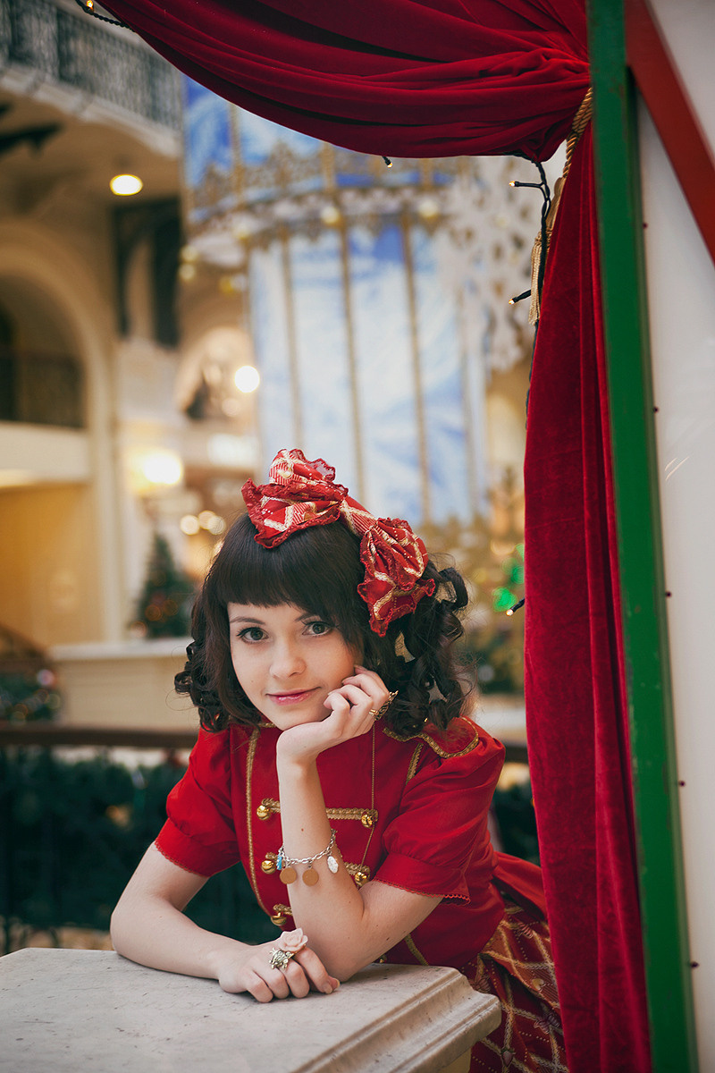 Christmas Lolita 07.01.2014. Постановочная съемка в Москве