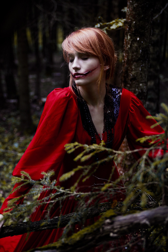 (18+) Lady in Red 31.08.2014. Постановочная съемка в Москве