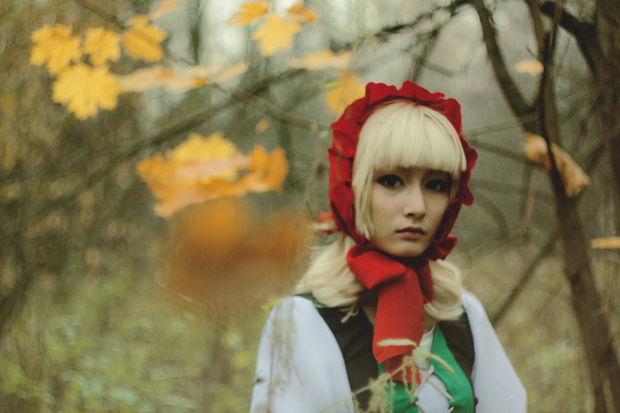 Red Riding Hood. Постановочная съемка в Москве
