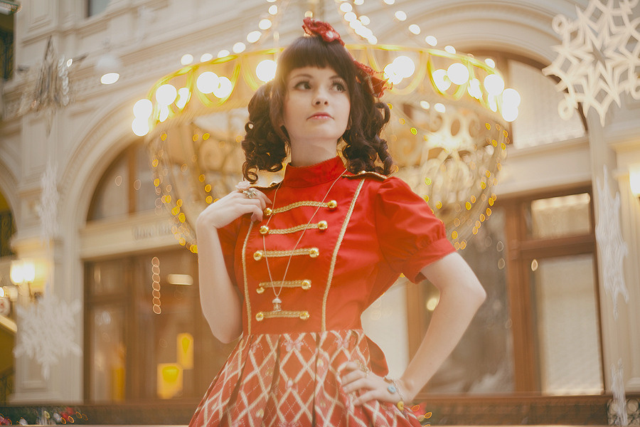 Christmas Lolita 07.01.2014. Постановочная съемка в Москве