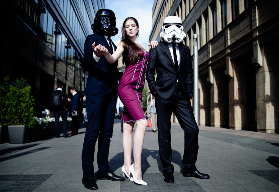 SW: Lady and Gentlemen. Постановочная съемка в Москве