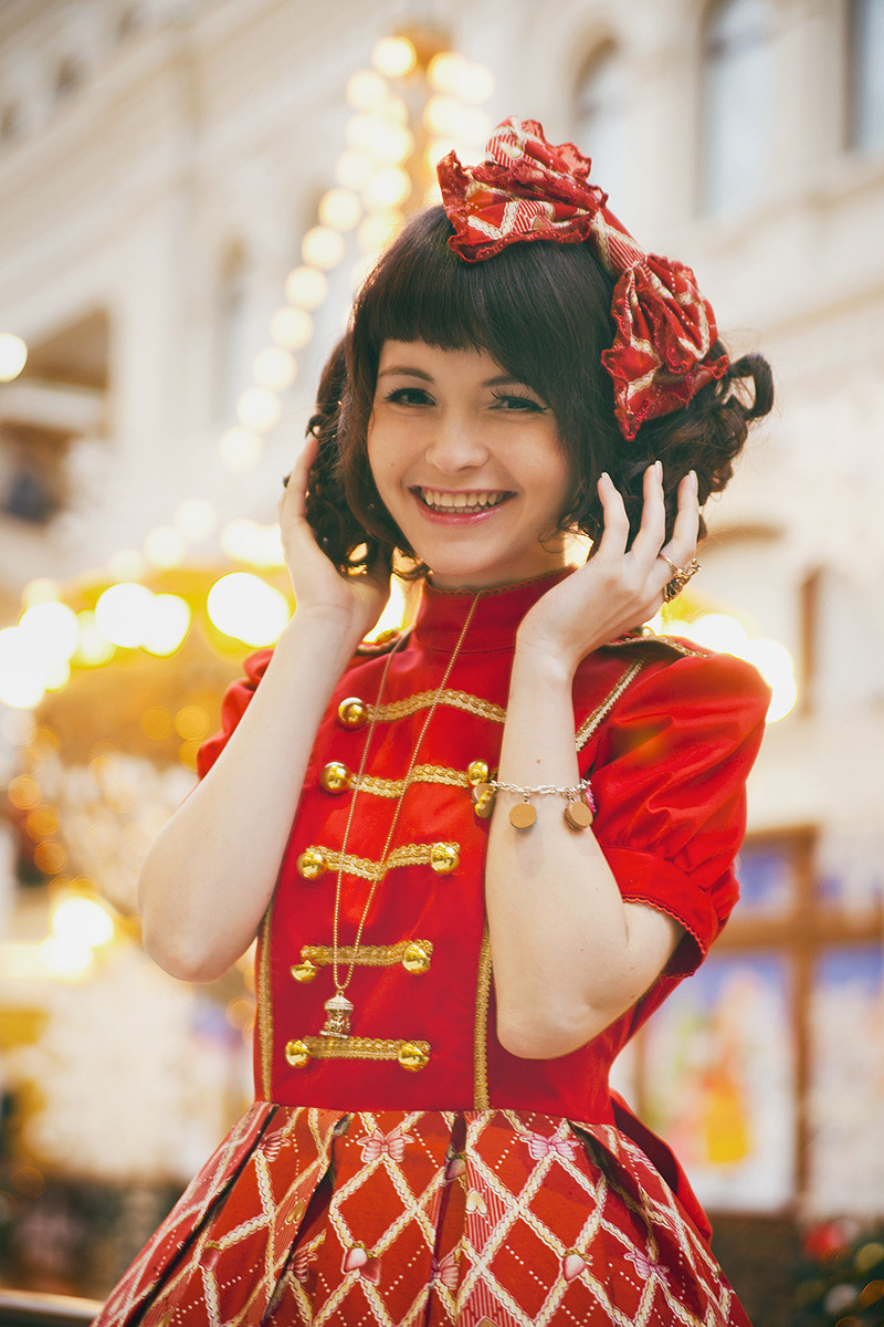 Christmas Lolita 07.01.2014. Постановочная съемка в Москве