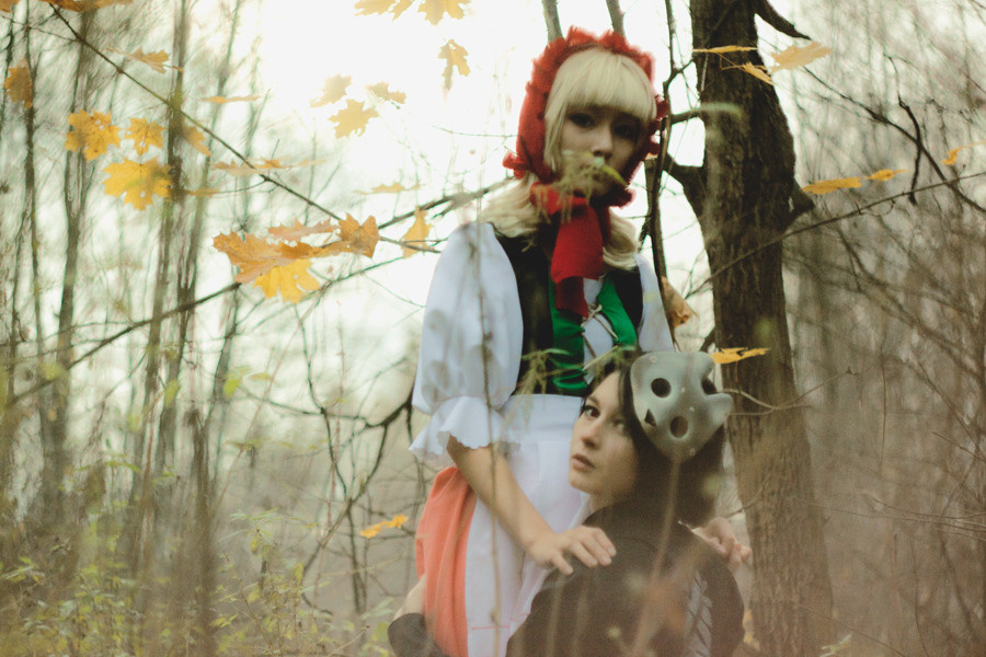 Red Riding Hood. Постановочная съемка в Москве