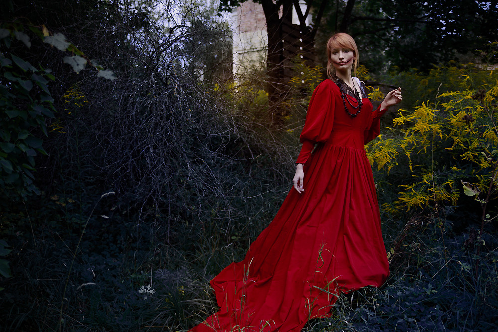 (18+) Lady in Red 31.08.2014. Постановочная съемка в Москве