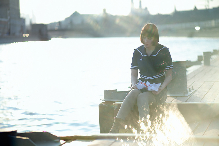 Paperdreams: Sæglópur. Постановочная съемка в Москве