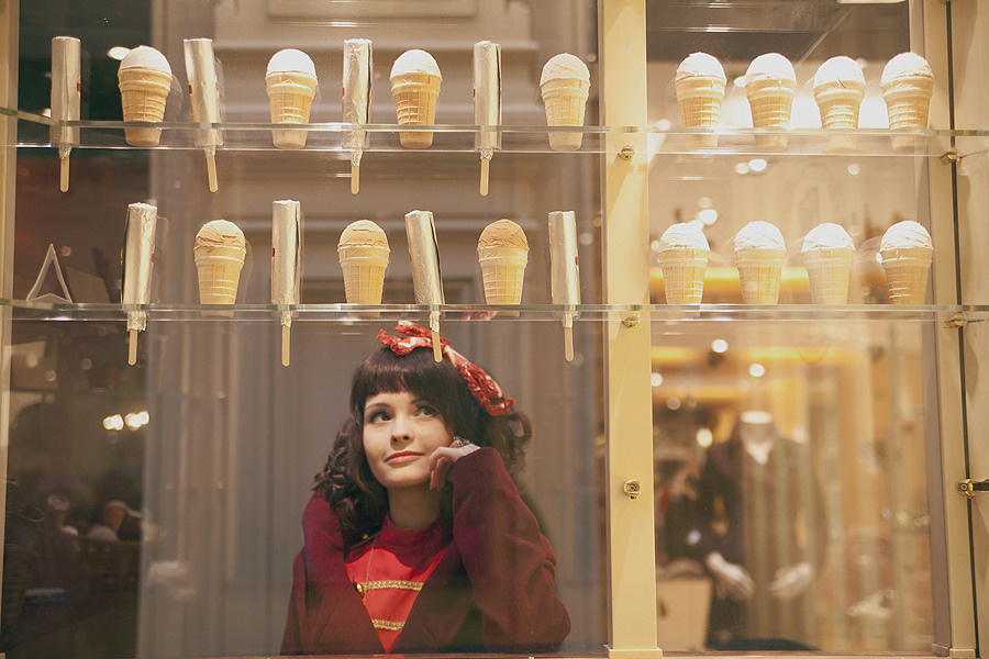 Christmas Lolita 07.01.2014. Постановочная съемка в Москве