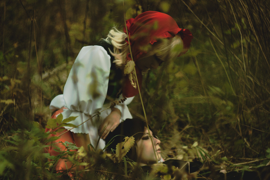 Red Riding Hood. Постановочная съемка в Москве