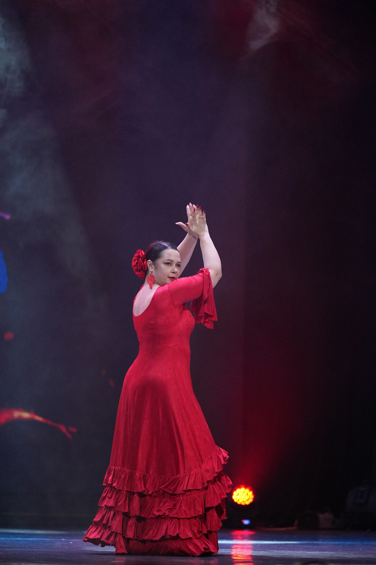 Съемка танца на концерте