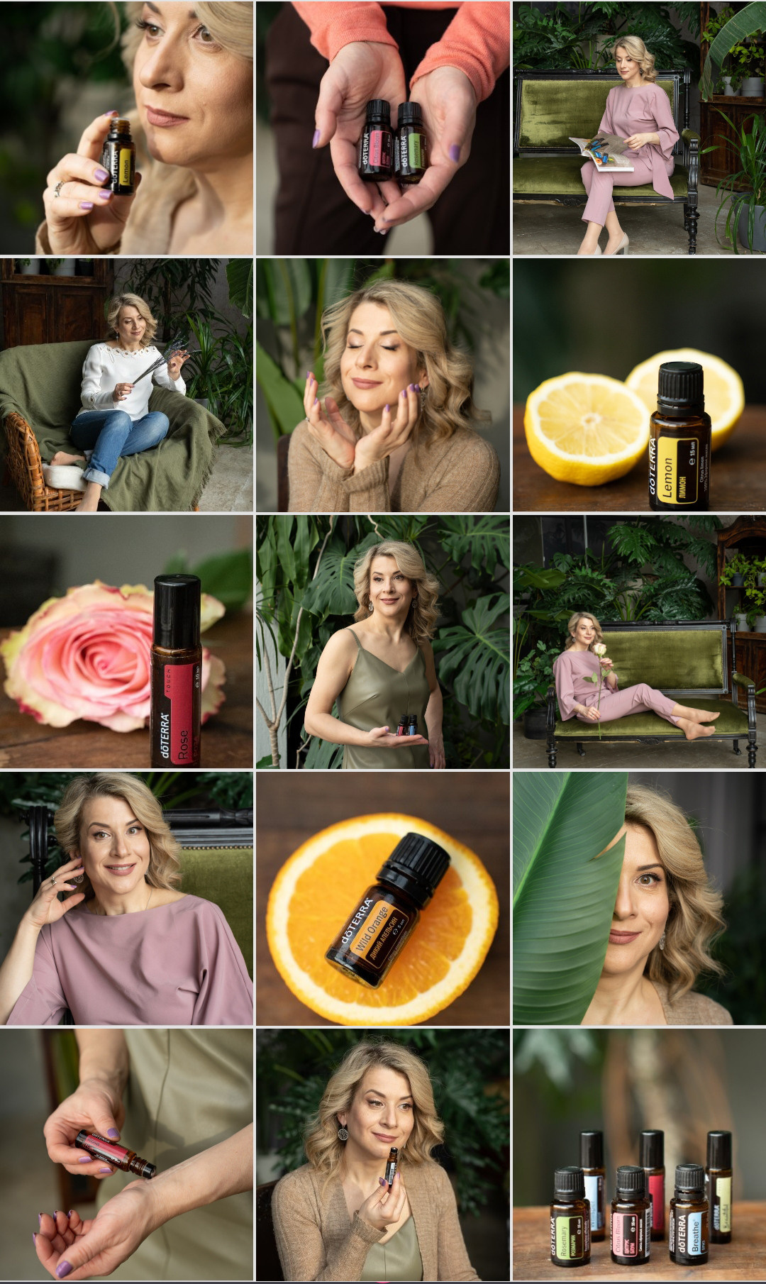 лента инстаграм для ароматерапевта