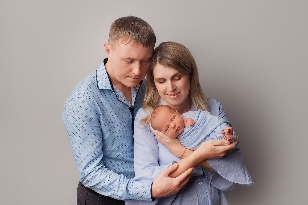 Мальчики новорожденные. Фотограф новорожденных в Новокузнецке Анна Горошникова