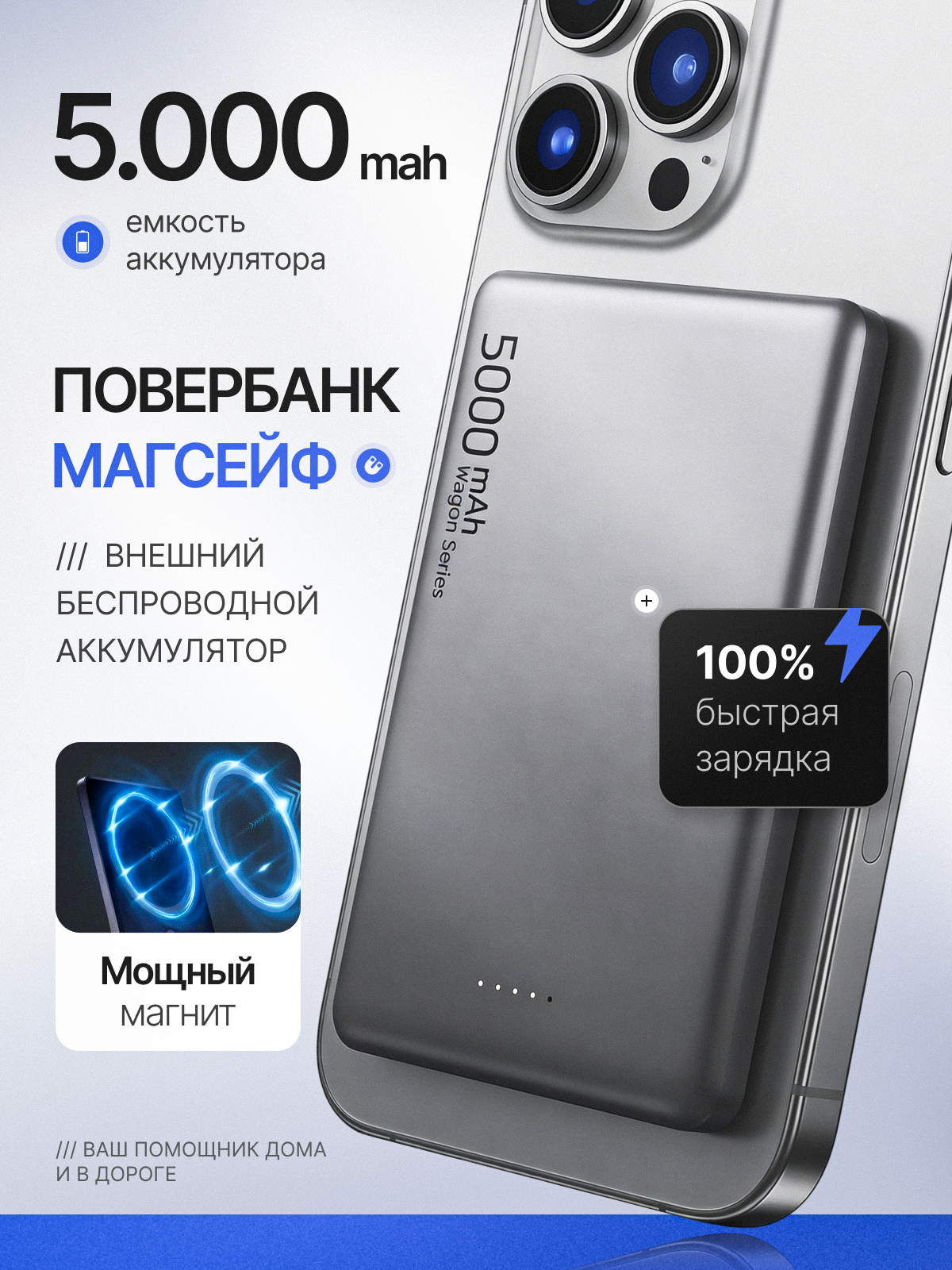 Powerbank. Инфографика для маркетплейсов — khdesign_wb