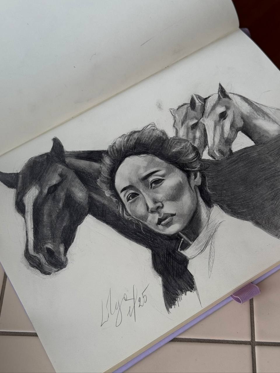 Графика. Художник Лиля Седобород