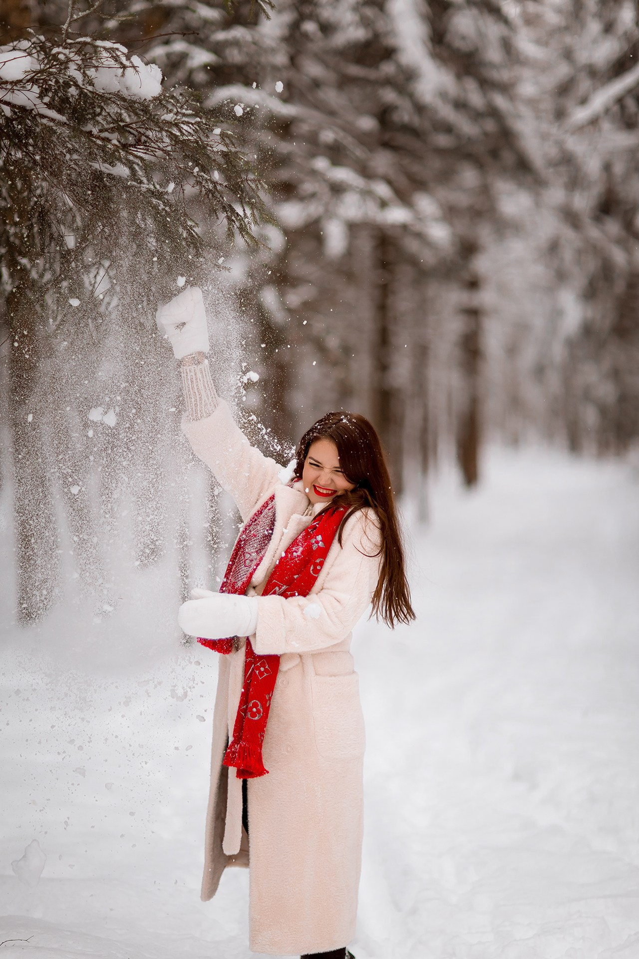 Зимние фотосессии. Katerina Schastlivaya