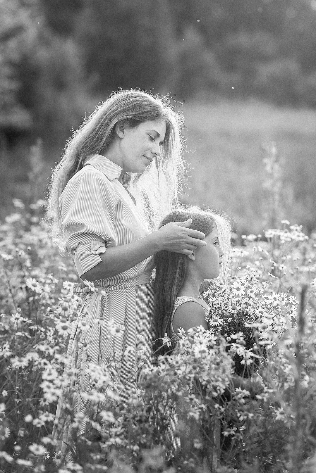 Оксана и Лукерья ЧБ. Римма Гусакова. Выпускные фотокниги. Детские и семейные фотосессии