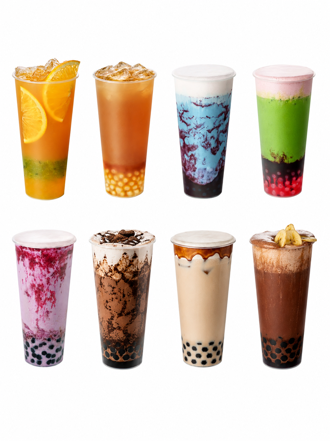 Bubble Tea фуд съемка для корнера в ТЦ. Бизнес фотограф: бизнес портреты и промышленная съемка в Москве
